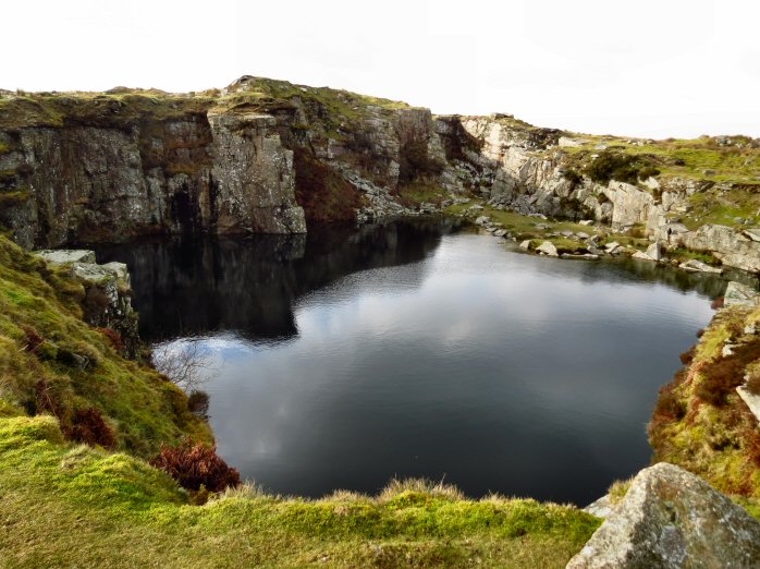 Gold Diggings Quarry Bodmin Moor Stock Photo - Alamy