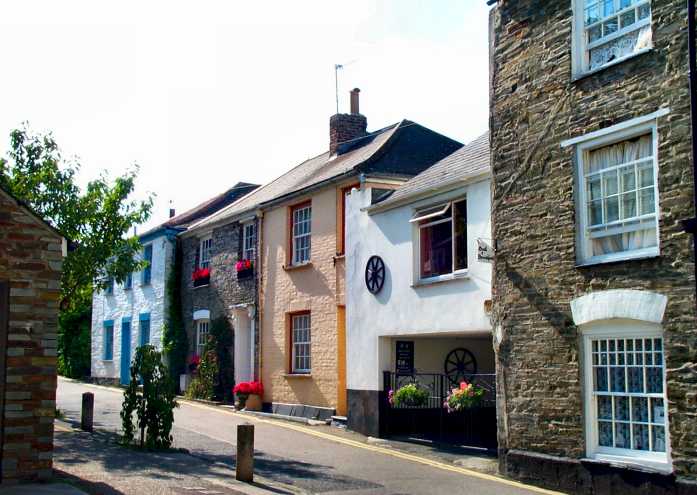 Padstow - the narrow streets