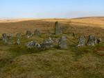 Down Tor Stone Row, Dartmoor