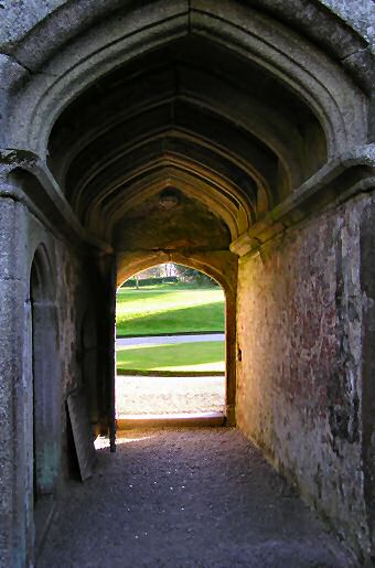 Cotehele - From the Hall Court