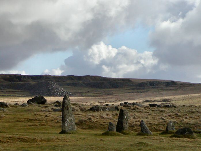 Stone Row Merrivale, Dartmoor