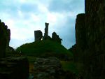 The Motte, Okehampton Castle