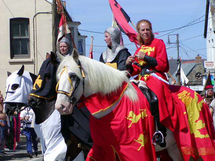 Tintagel - Medieval battle