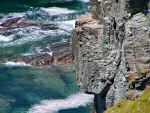 Cliffs near Treknow, Cornwall