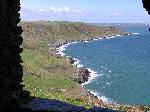 East from St. Michael Chapel, Rame Head